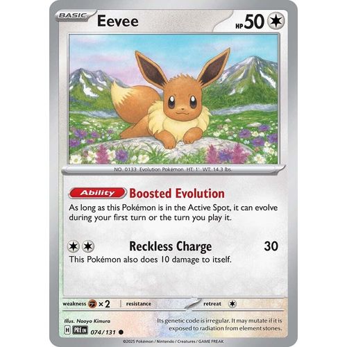 Eevee (074/131) [SV: Prismatic Evolutions] - PokéBox Australia