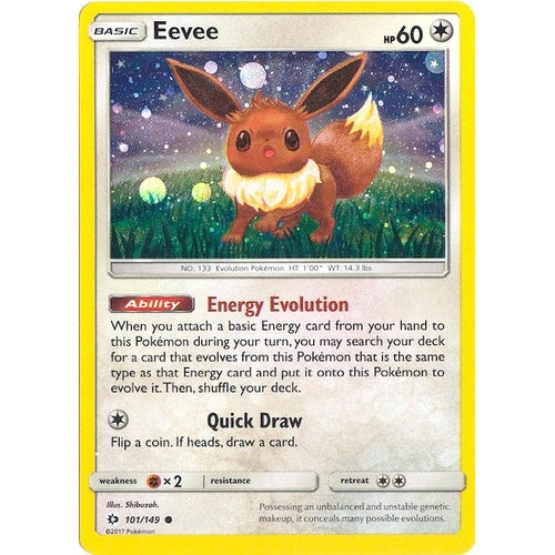 Eevee - 101/149 (Cosmos Holo) (101/149) (Miscellaneous Cards & Products) - PokéBox Australia