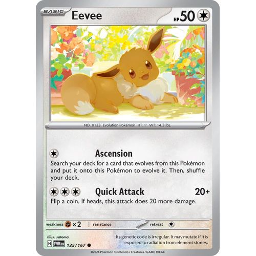 Eevee (135/167) [SV06: Twilight Masquerade] - PokéBox Australia