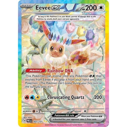 Eevee ex (167/131) [SV: Prismatic Evolutions] - PokéBox Australia