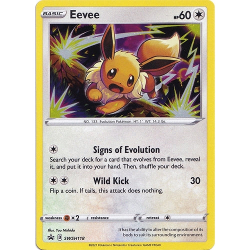 Eevee - SWSH118 (SWSH118) (SWSH: Sword & Shield Promo Cards) - PokéBox Australia