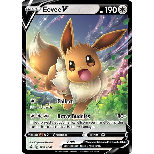 Eevee V - SWSH065 (SWSH065) (SWSH: Sword & Shield Promo Cards) - PokéBox Australia