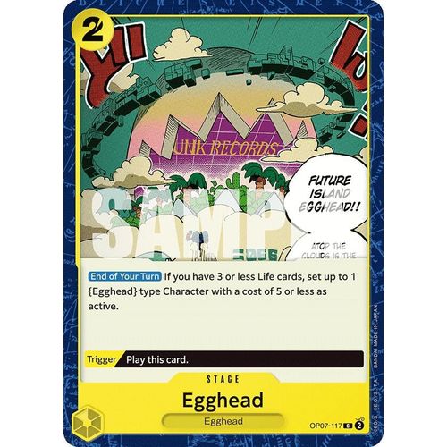 Egghead (OP07 - 117) [500 Years in the Future] - PokéBox Australia