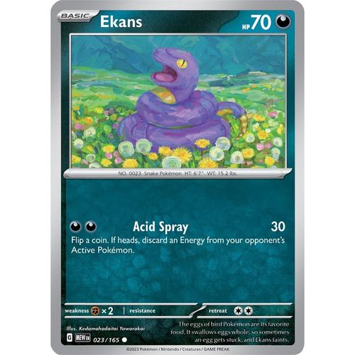 Ekans (023/165) [SV: Scarlet & Violet 151] - PokéBox Australia