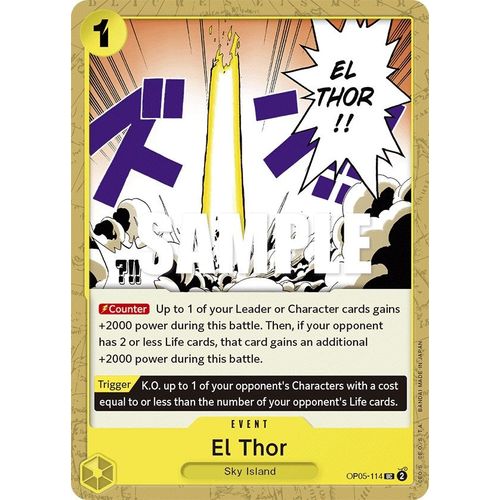 El Thor (OP05 - 114) [Awakening of the New Era] - PokéBox Australia