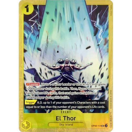 El Thor (Premium Card Collection - Best Selection Vol. 2 - ) (OP05 - 114) [One Piece Promotion Cards] - PokéBox Australia