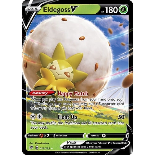 Eldegoss V (019/192) (SWSH02: Rebel Clash) - PokéBox Australia