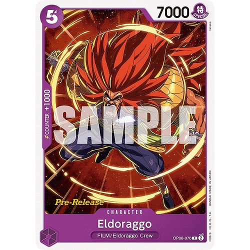 Eldoraggo (OP06 - 070) [Wings of the Captain Pre - Release Cards] - PokéBox Australia