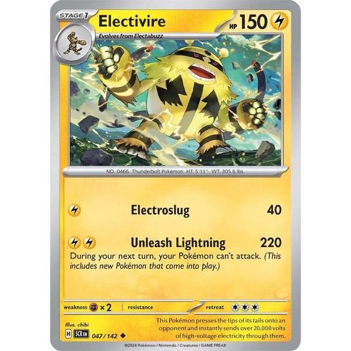 Electivire (047/142) [SV07: Stellar Crown] - PokéBox Australia
