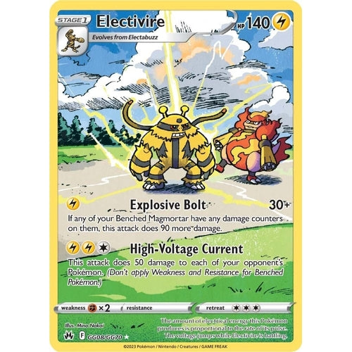 Electivire (GG08/GG70) (Crown Zenith: Galarian Gallery) - PokéBox Australia