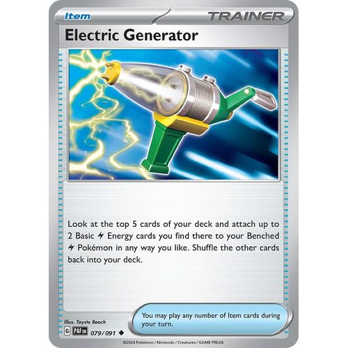Electric Generator (079/091) [SV: Paldean Fates] - PokéBox Australia