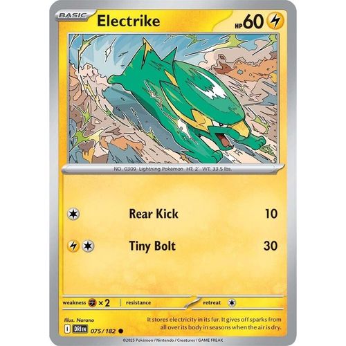 Electrike (075/182) (SV10: Destined Rivals) - PokéBox Australia