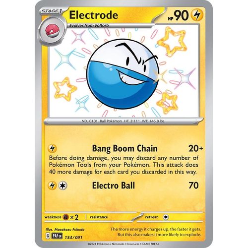 Electrode (134/091) [SV: Paldean Fates] - PokéBox Australia