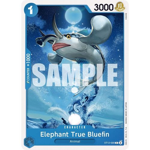 Elephant True Bluefin (ST12 - 009) [Starter Deck 12: Zoro and Sanji] - PokéBox Australia