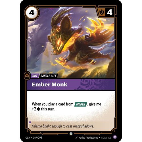 Ember Monk (167/298) (Origins) - PokéBox Australia