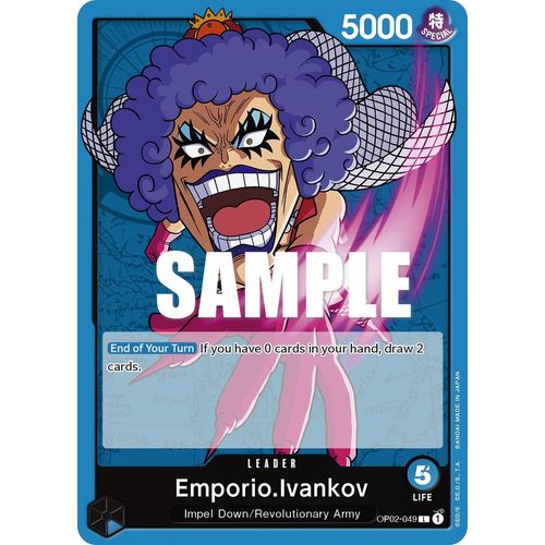 Emporio.Ivankov (049) (OP02 - 049) [Paramount War] - PokéBox Australia