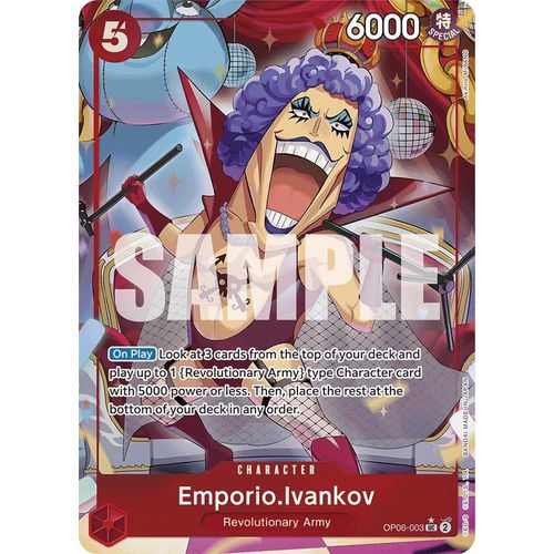 Emporio.Ivankov (Full Art) (OP06 - 003) [Premium Booster - The Best - ] - PokéBox Australia