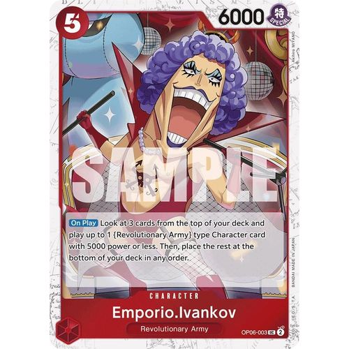 Emporio.Ivankov (Jolly Roger Foil) (OP06 - 003) [Premium Booster - The Best - ] - PokéBox Australia