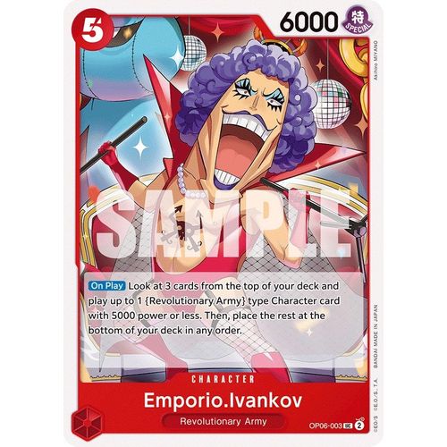 Emporio.Ivankov (OP06 - 003) [Wings of the Captain] - PokéBox Australia