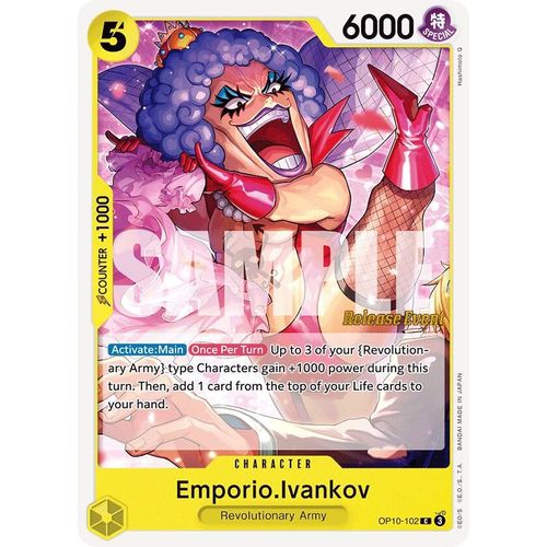 Emporio.Ivankov (OP10 - 102) [Royal Blood Release Event Cards] - PokéBox Australia