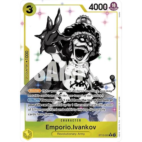 Emporio.Ivankov (Parallel) (ST13 - 005) [Ultra Deck: The Three Brothers] - PokéBox Australia