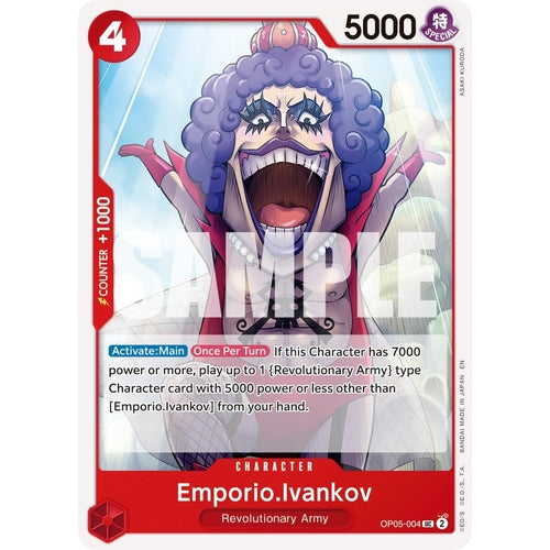 Emporio.Ivankov (Reprint) (OP05 - 004) (Premium Booster - The Best - Vol. 2) - PokéBox Australia