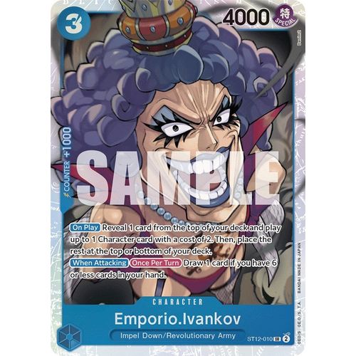 Emporio.Ivankov (ST12 - 010) [Starter Deck 12: Zoro and Sanji] - PokéBox Australia