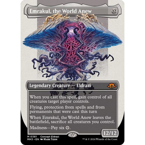 Emrakul, the World Anew (Borderless) (381) [Modern Horizons 3] - PokéBox Australia