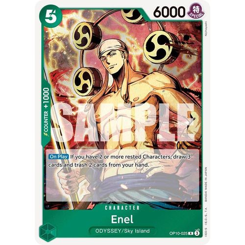 Enel (OP10 - 025) [Royal Blood] - PokéBox Australia