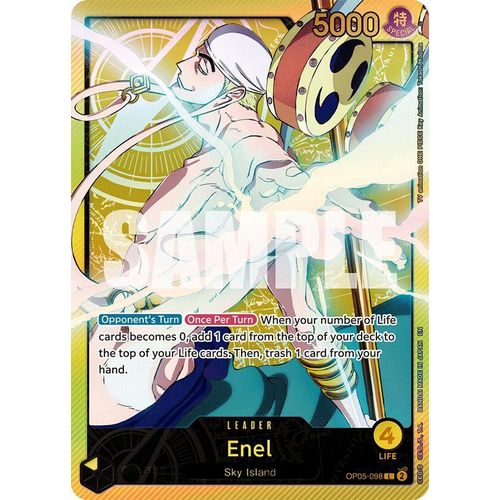 Enel (SP) (OP05 - 098) [Extra Booster: Anime 25th Collection] - PokéBox Australia