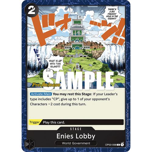 Enies Lobby (OP03 - 098) [Pillars of Strength Pre - Release Cards] - PokéBox Australia