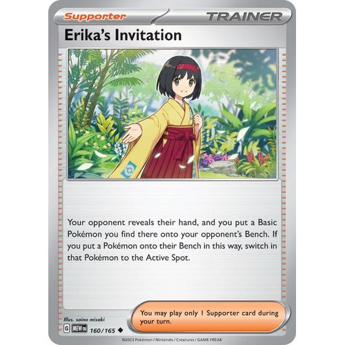 Erika's Invitation (160/165) [SV: Scarlet & Violet 151] - PokéBox Australia
