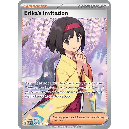 Erika's Invitation (196/165) [SV: Scarlet & Violet 151] - PokéBox Australia