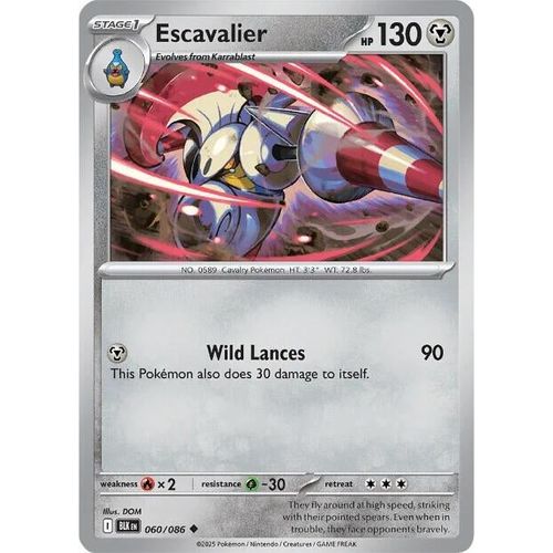 Escavalier (060/086) (SV: Black Bolt) - PokéBox Australia