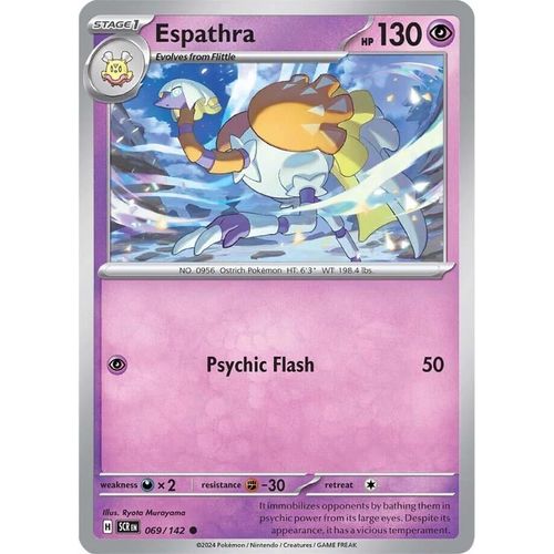 Espathra (069/142) [SV07: Stellar Crown] - PokéBox Australia