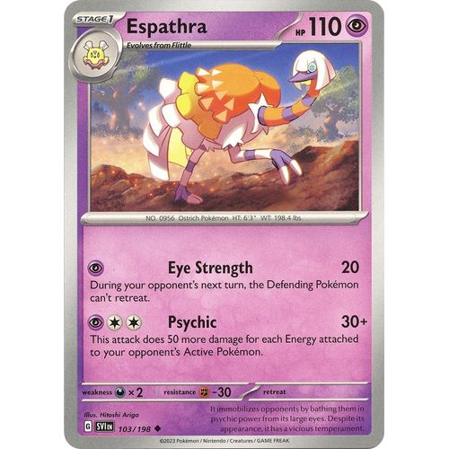Espathra (103/198) [SV01: Scarlet & Violet Base Set] - PokéBox Australia