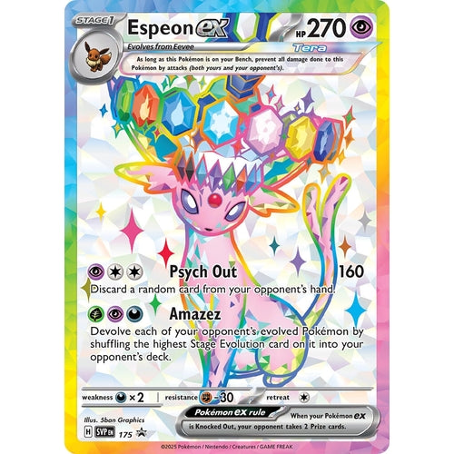Espeon ex - 175 (SVP 175) (SV: Scarlet & Violet Promo Cards) - PokéBox Australia