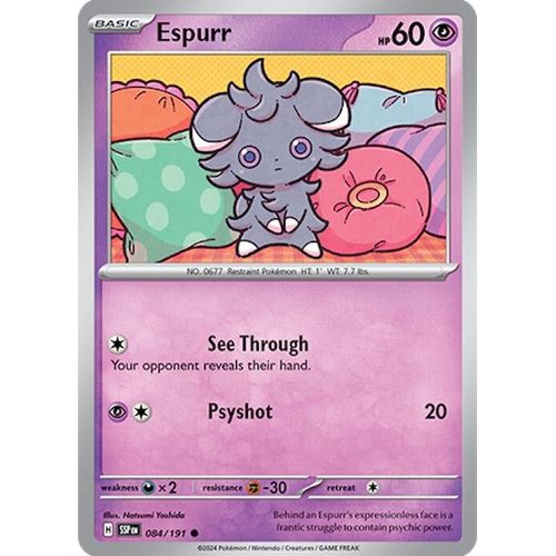 Espurr (084/191) [SV08: Surging Sparks] - PokéBox Australia