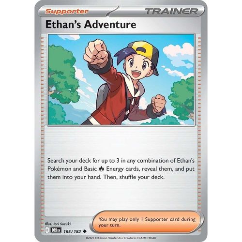 Ethan's Adventure (165/182) (SV10: Destined Rivals) - PokéBox Australia