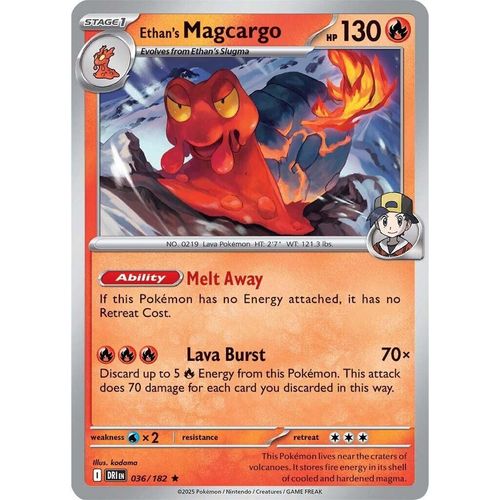 Ethan's Magcargo (036/182) (SV10: Destined Rivals) - PokéBox Australia