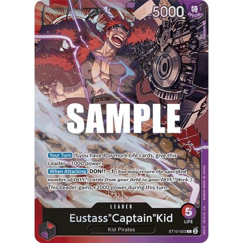 Eustass"Captain"Kid (003) (ST10 - 003) [Ultra Deck: The Three Captains] - PokéBox Australia
