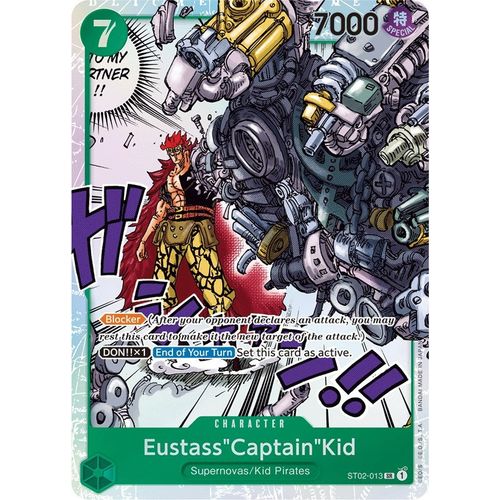 Eustass"Captain"Kid (013) (ST02 - 013) [Starter Deck 2: Worst Generation] - PokéBox Australia