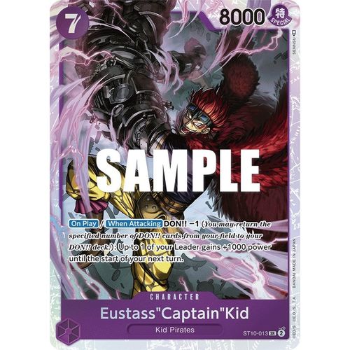 Eustass"Captain"Kid (013) (ST10 - 013) [Ultra Deck: The Three Captains] - PokéBox Australia