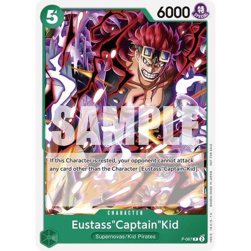 Eustass"Captain"Kid (OP - 07 Pre - Release Tournament) (P - 067) [One Piece Promotion Cards] - PokéBox Australia