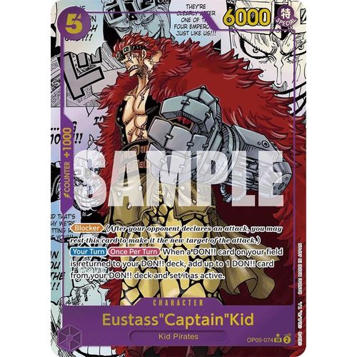 Eustass"Captain"Kid (OP05 - 074) (Manga) (OP05 - 074) [Premium Booster - The Best - ] - PokéBox Australia