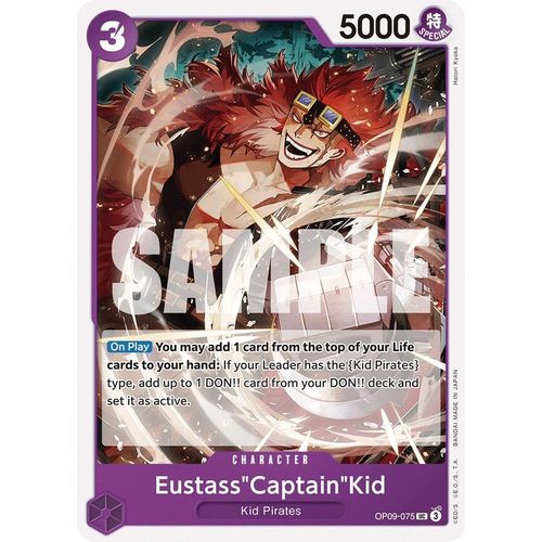 Eustass"Captain"Kid (OP09 - 075) [Emperors in the New World] - PokéBox Australia