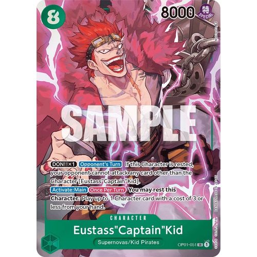 Eustass"Captain"Kid (Parallel) (OP01 - 051) [Romance Dawn] - PokéBox Australia