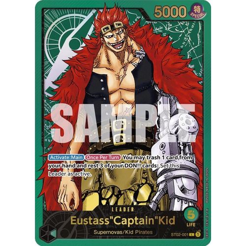 Eustass"Captain"Kid (Premium Card Collection - Leader Collection - ) (ST02 - 001) [One Piece Promotion Cards] - PokéBox Australia