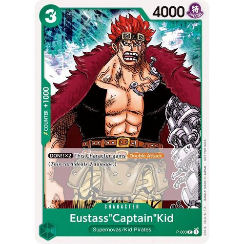 Eustass"Captain"Kid (Promotion Pack 2022) (P - 003) [One Piece Promotion Cards] - PokéBox Australia