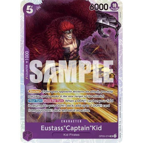 Eustass"Captain"Kid (Reprint) (OP05 - 074) [Premium Booster - The Best - ] - PokéBox Australia